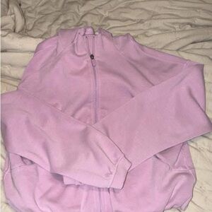 Lavender Zip-Up Hoodie